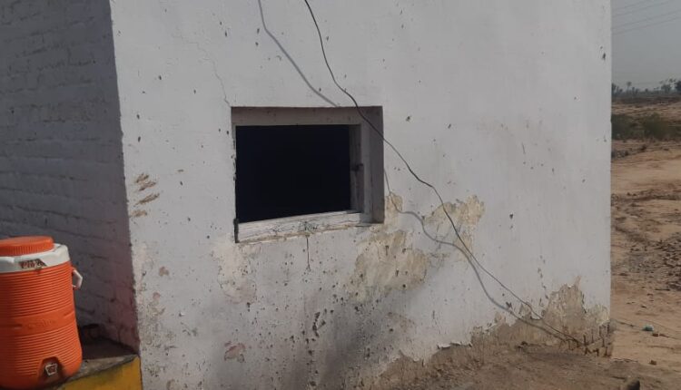 سبی میں نامعلوم افراد کی پولیس چوکی پر دستی بم حملہ