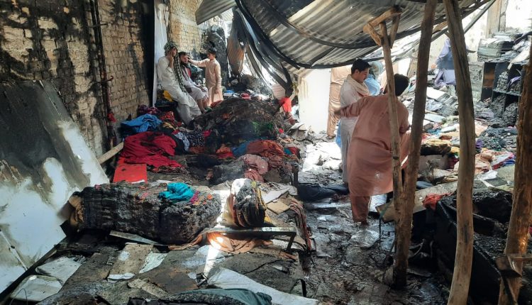 وزیراعلی قدوس بزنجو کا پشتون آباد آتشزدگی سے متعلق رپورٹ طلب